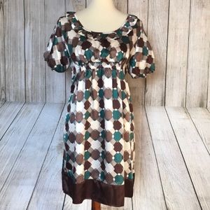 Geometric Print Dress
